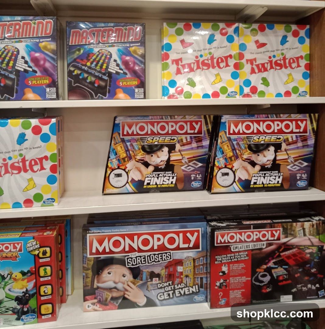 Board Games Display