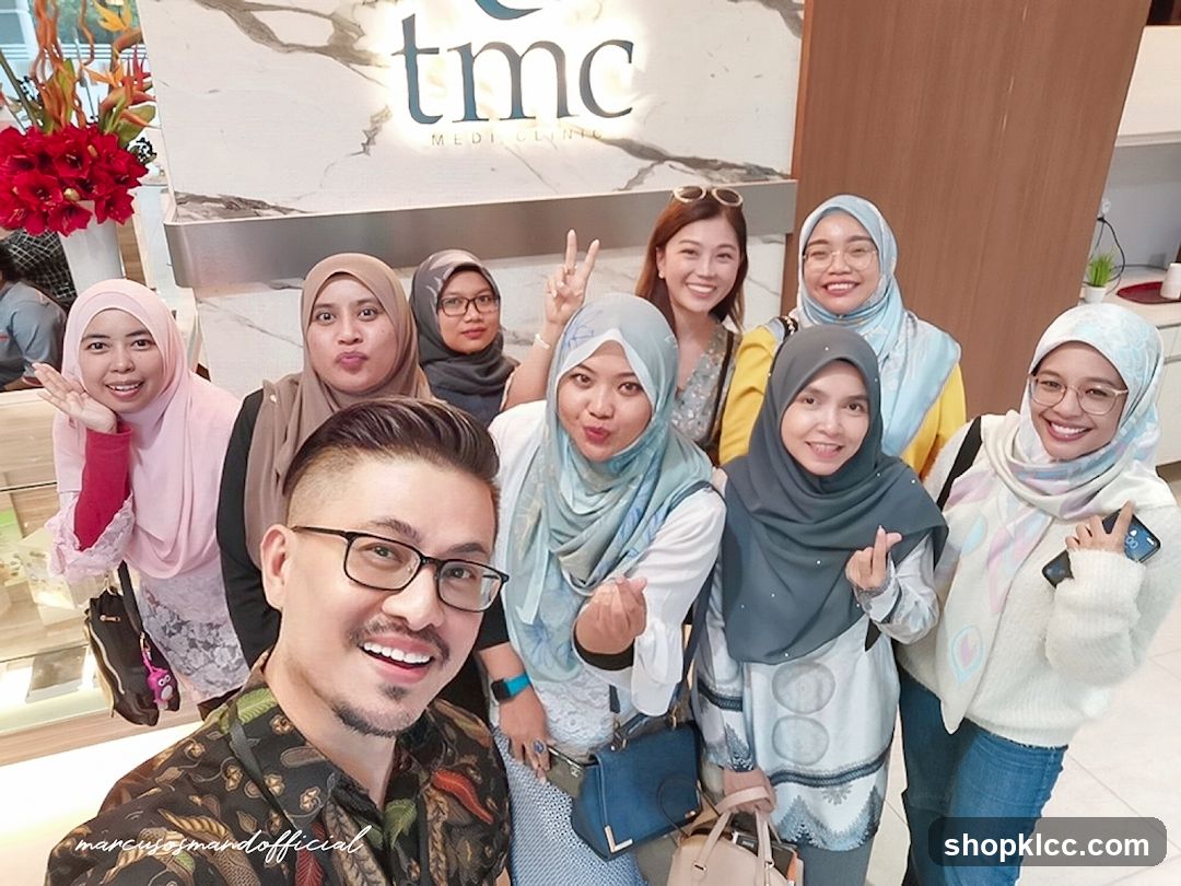 Group selfie at TMC Medical Clinic