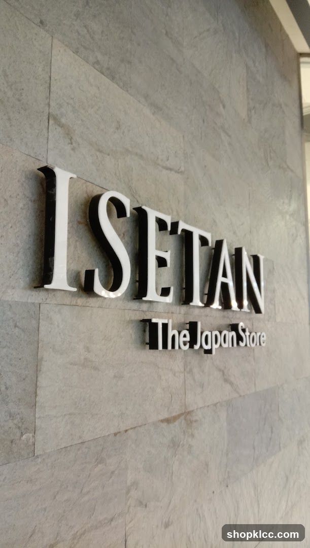 ISETAN The Japan Store Sign