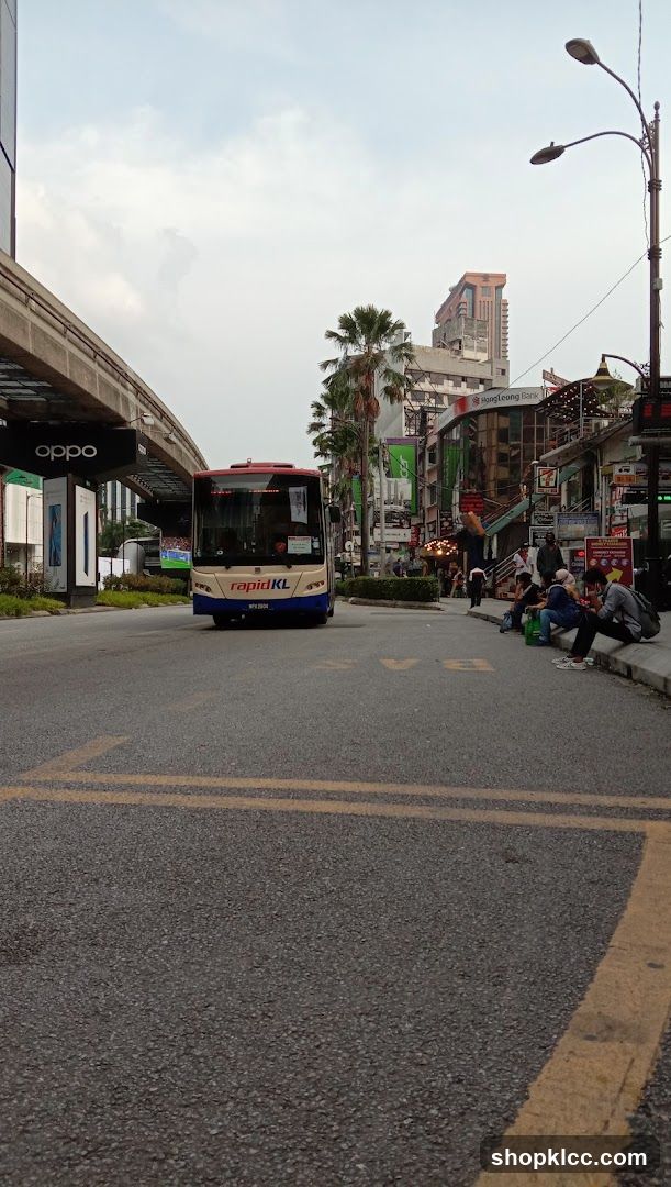 Bus on a City Street