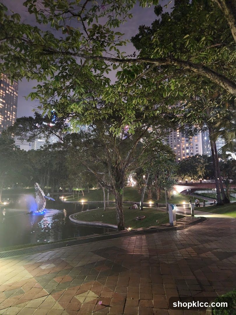 City Park at Night