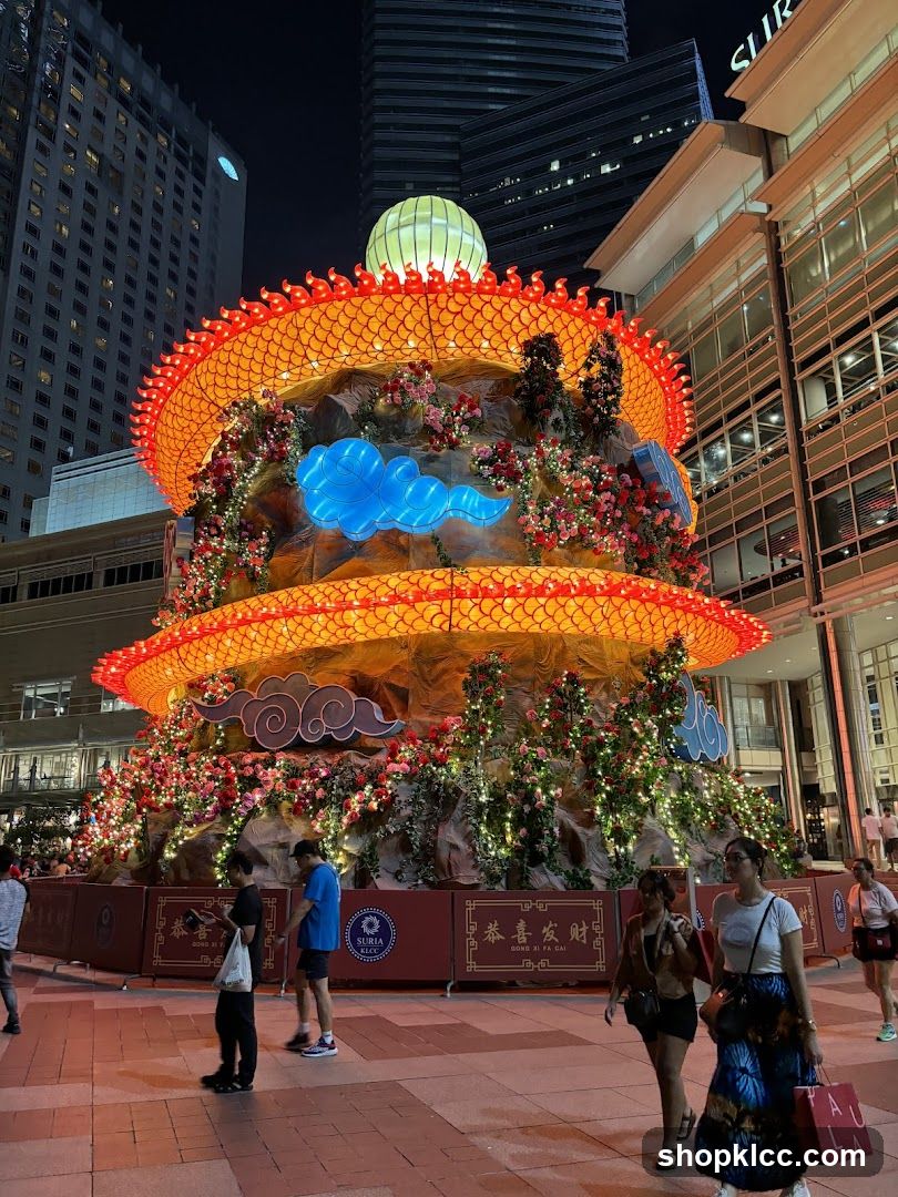 Dragon Lantern Display