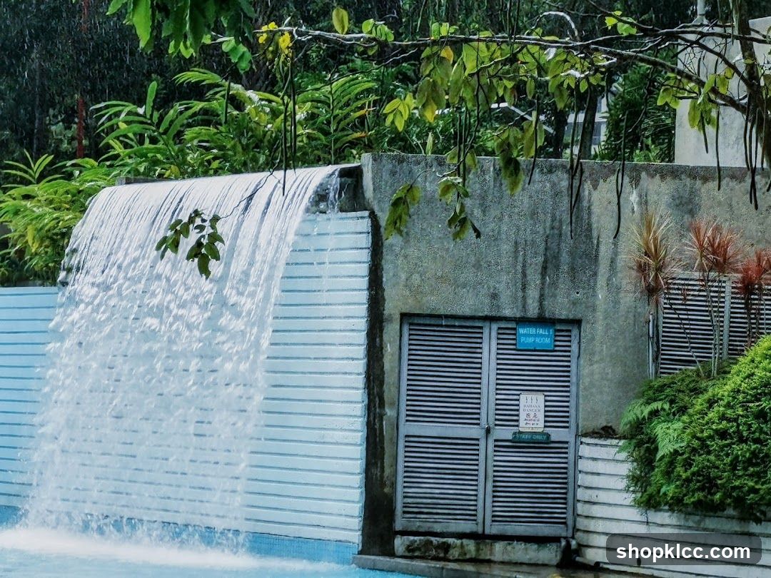 Waterfall and Pump Room Entrance