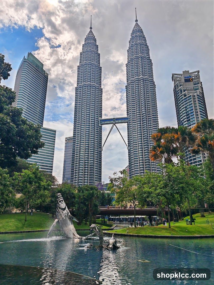 Petronas Towers and park