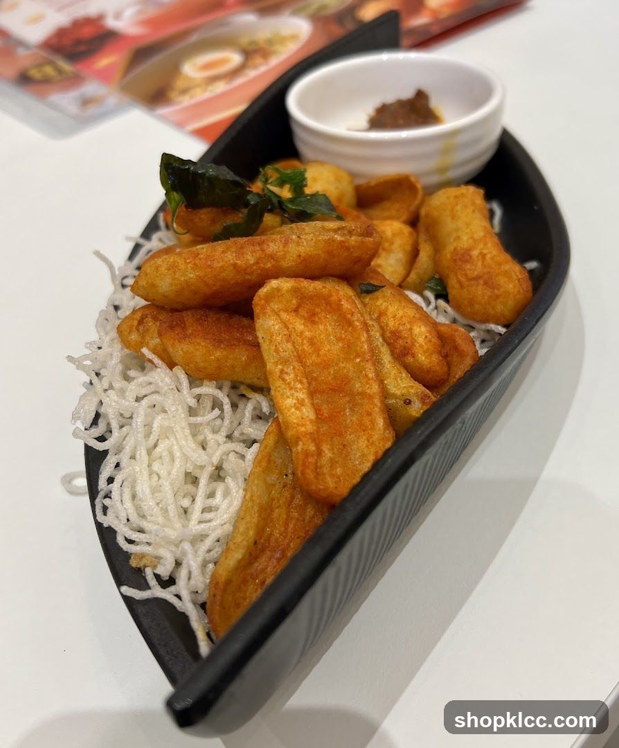 Fried Snacks with Dip