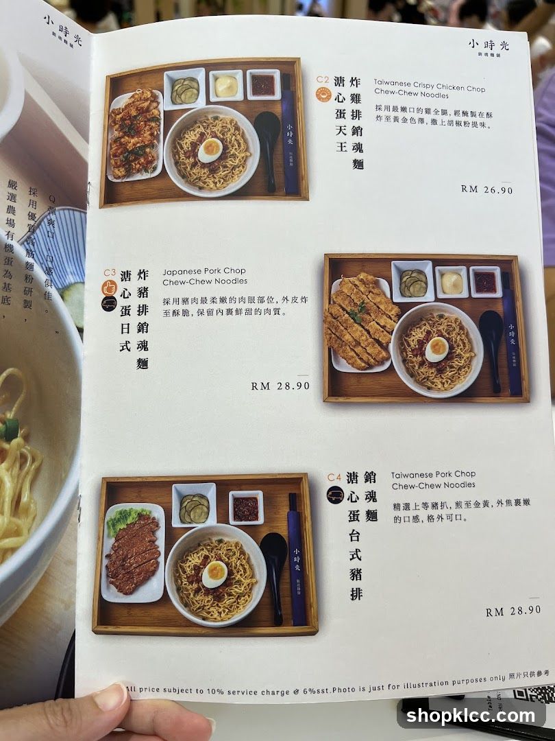 Menu Items