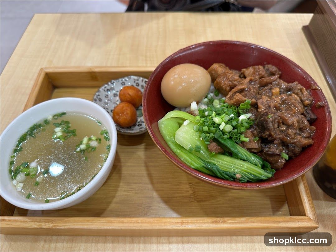 Braised Pork Rice Bowl