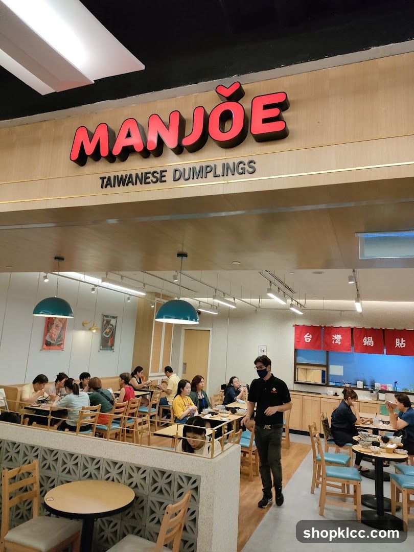 Manjoe Taiwanese Dumplings Restaurant Interior