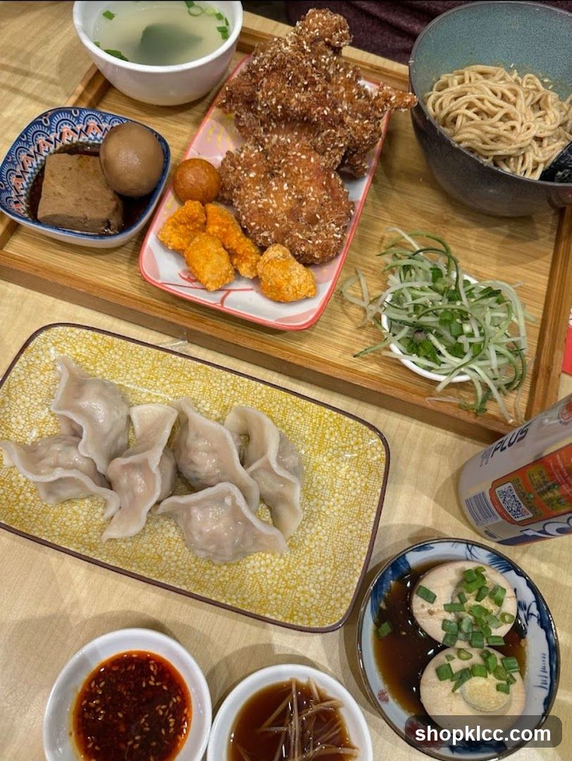 Assortment of Asian Dishes