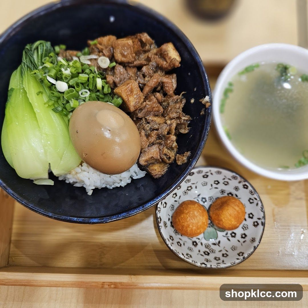 Braised Pork Rice Bowl