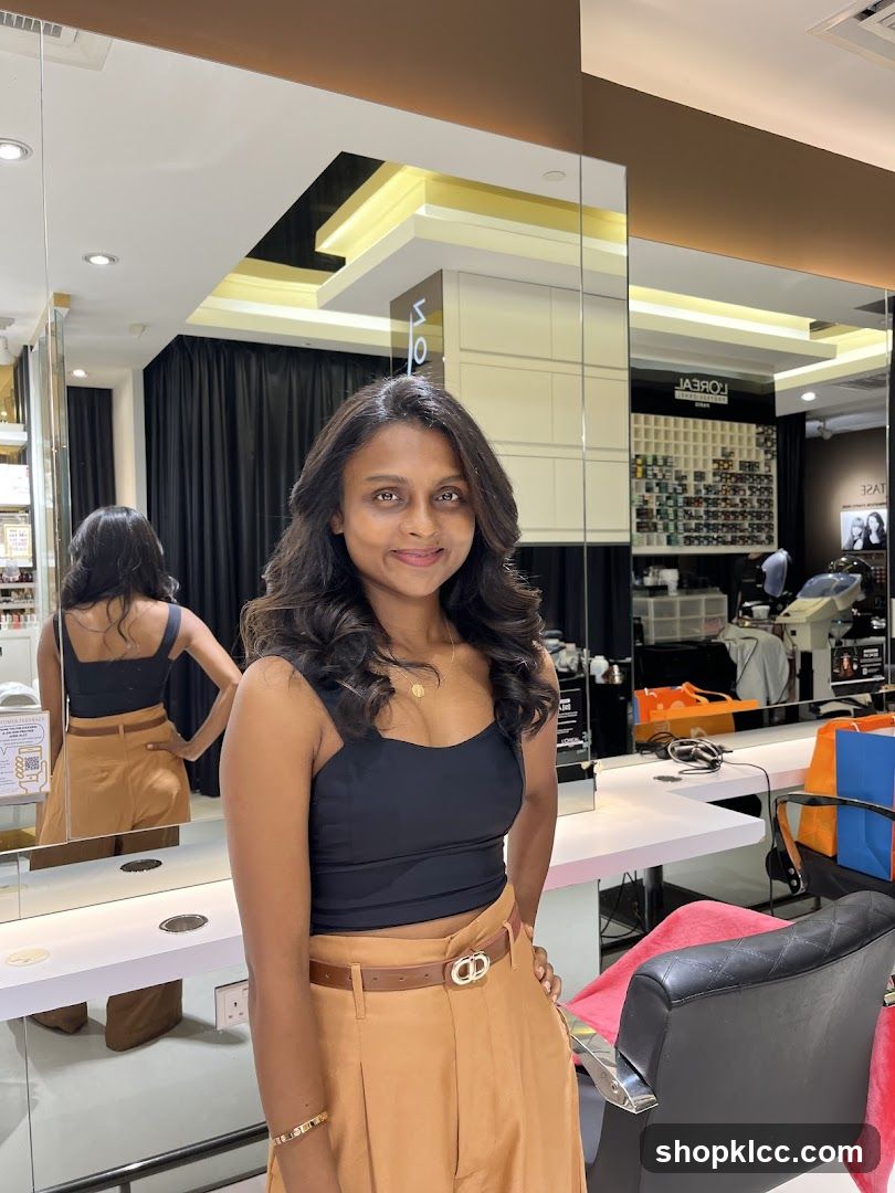 Woman in a Salon