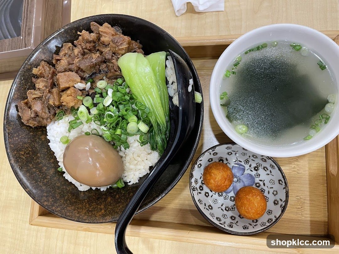 Braised Pork Rice Bowl