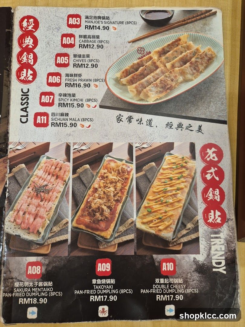 Classic & Trendy Pan-Fried Dumplings