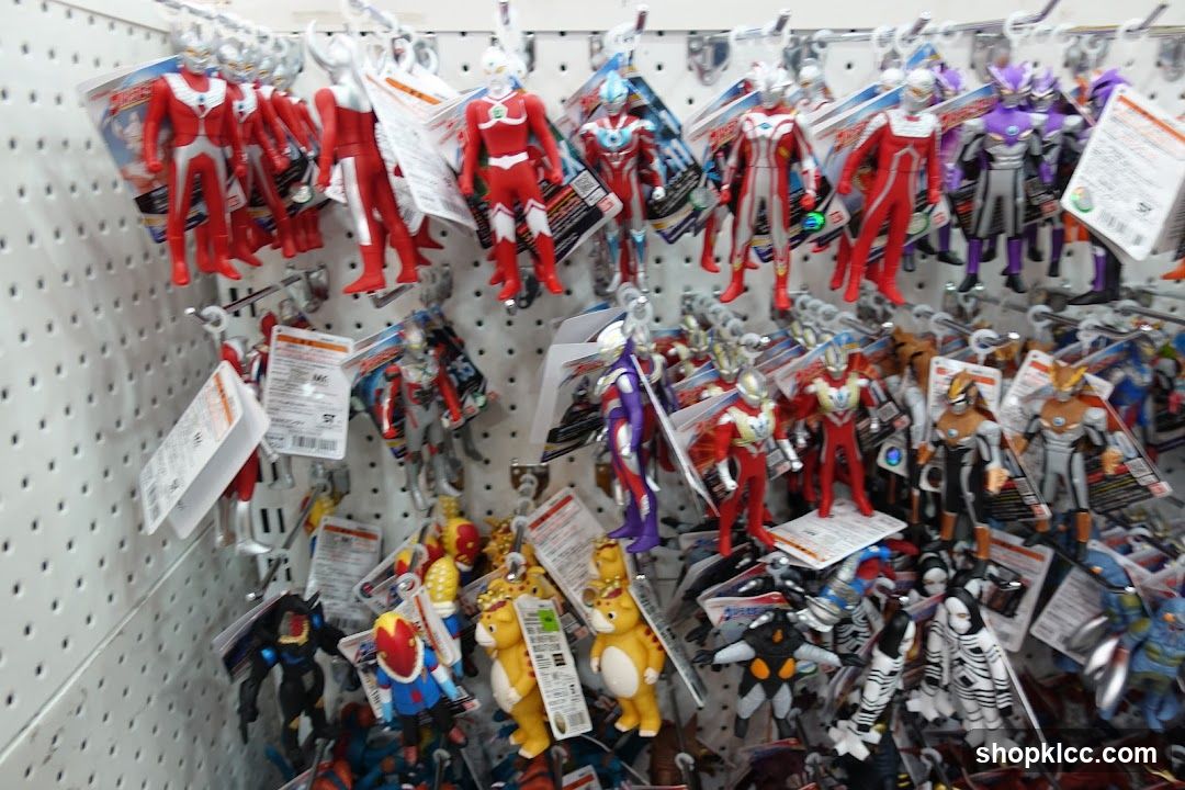 Assortment of Ultraman Action Figures