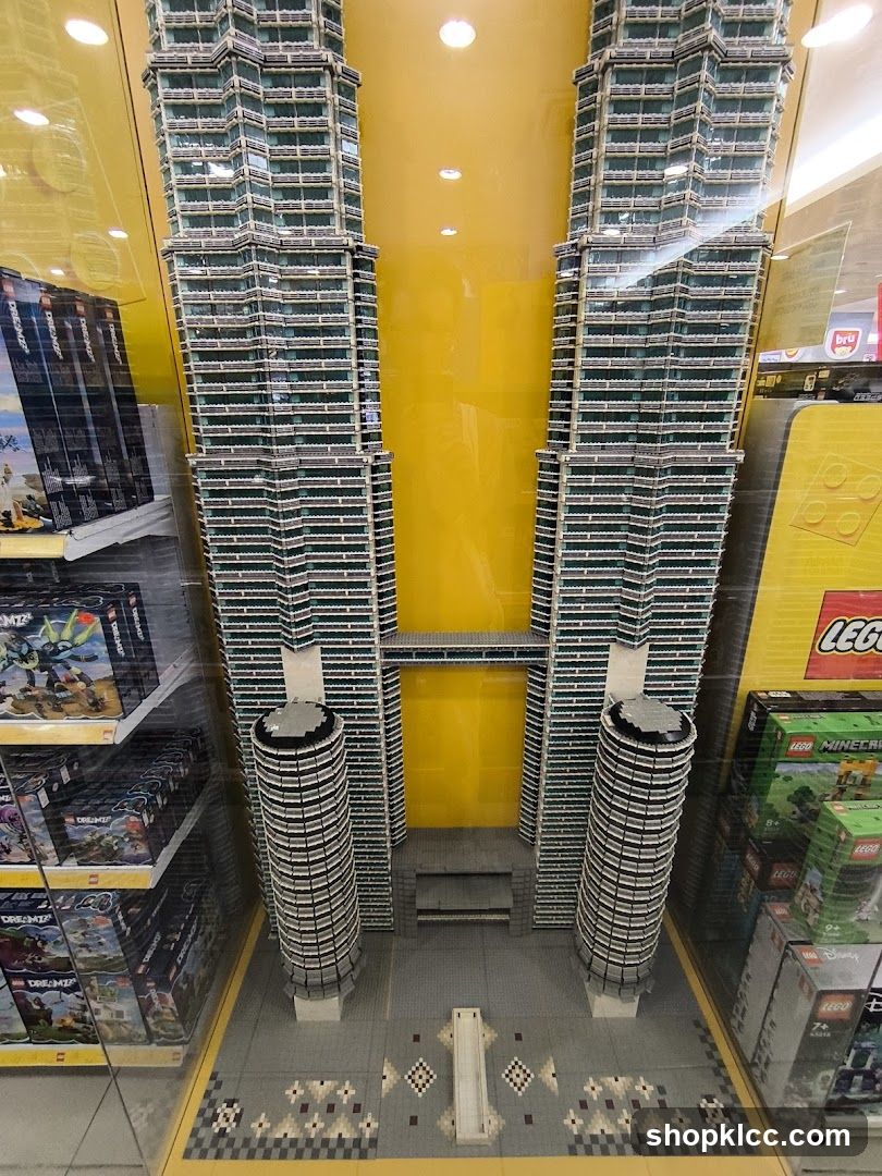 LEGO Petronas Towers Model