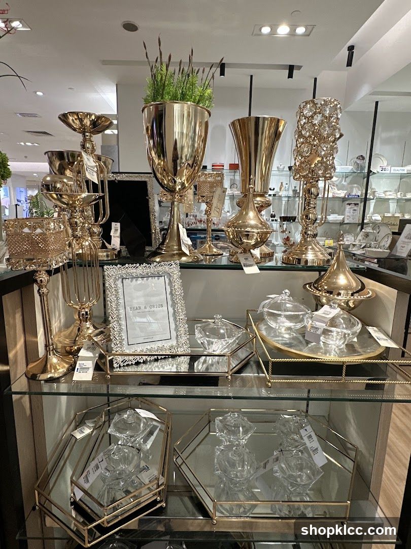 Decorative Home Goods Display