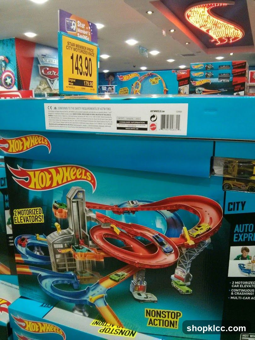 Hot Wheels City Motorized Race Toy
