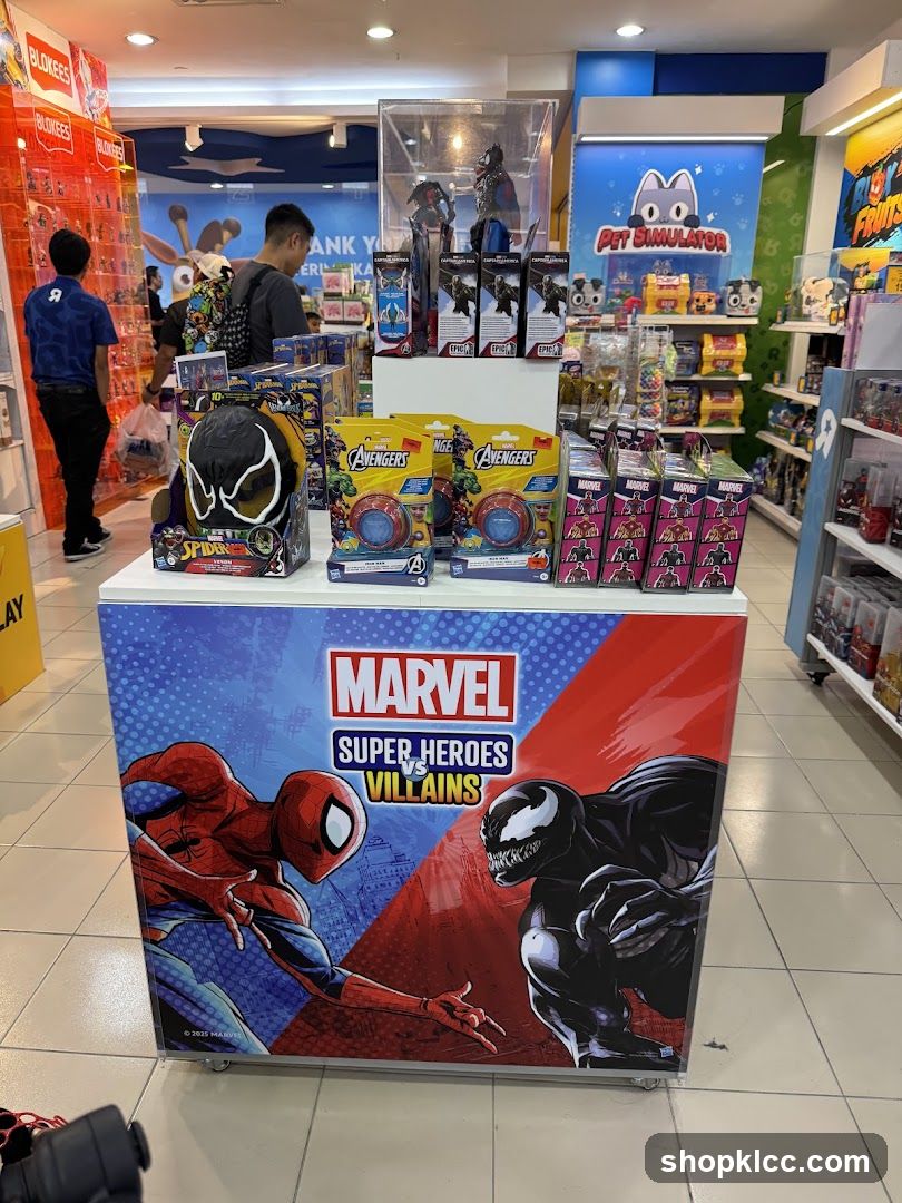 Marvel Super Heroes vs Villains Display