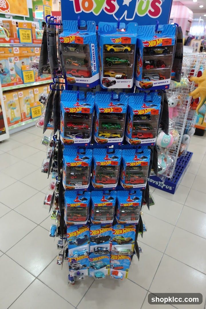 Hot Wheels Toy Cars Display
