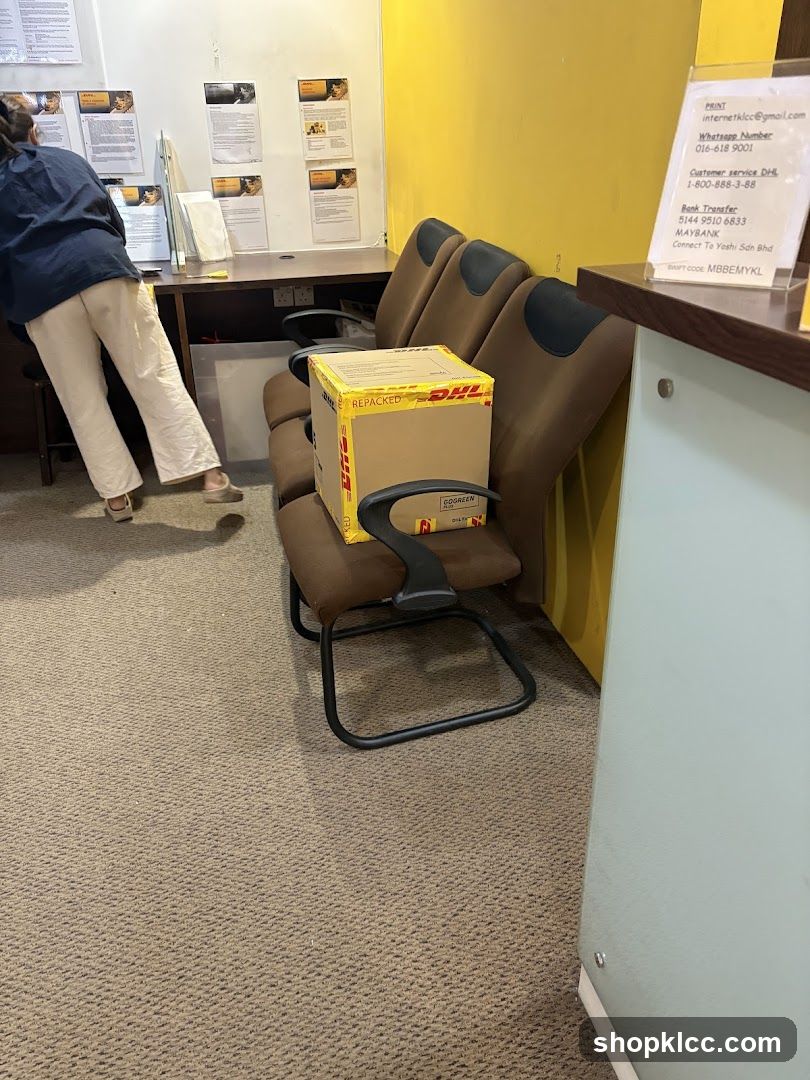 DHL Repacked Box