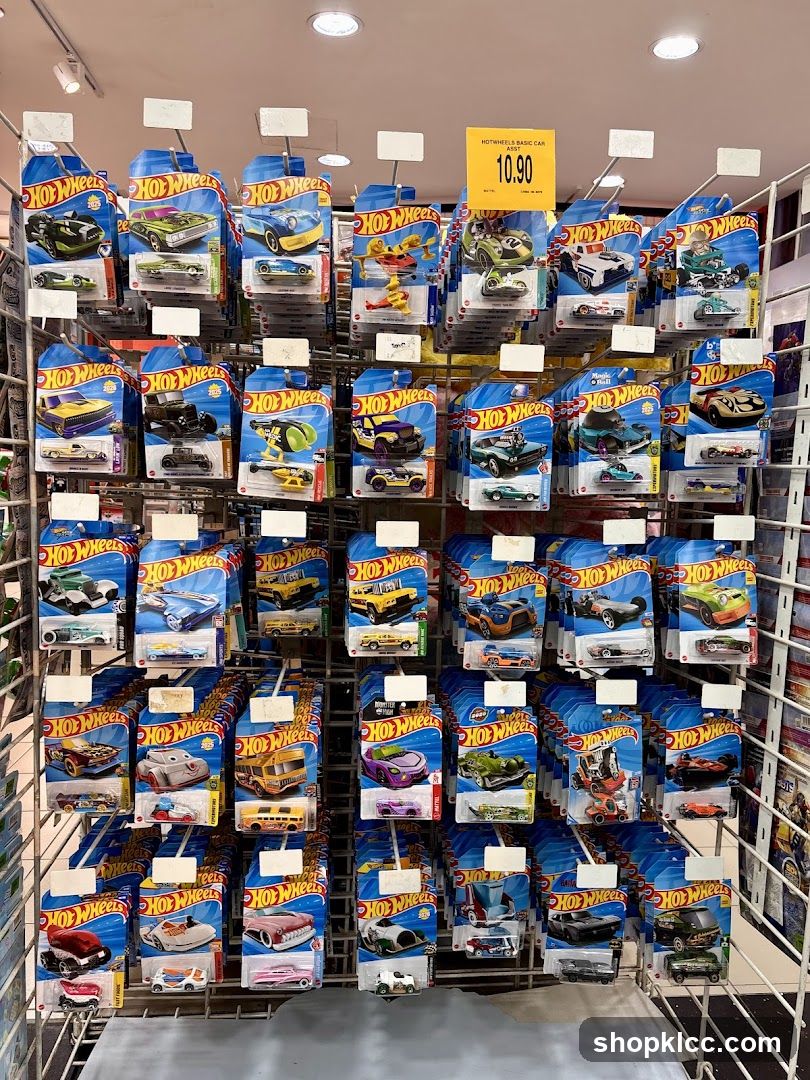 Hot Wheels Toy Cars Display