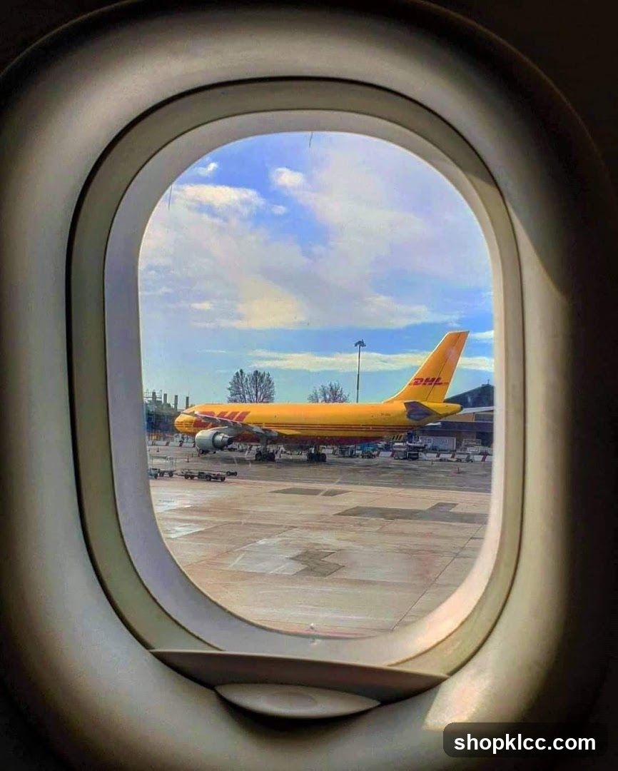 DHL Airplane on Tarmac
