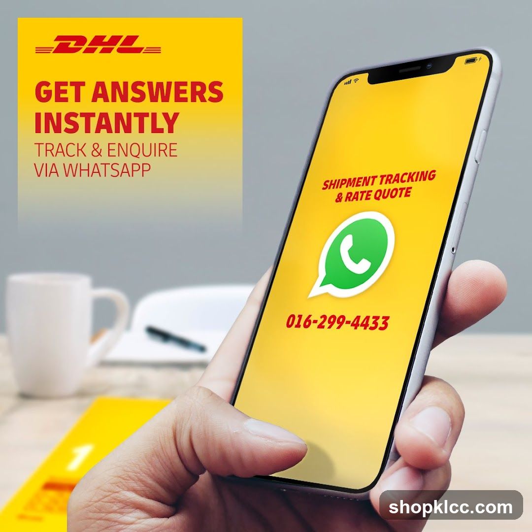 DHL WhatsApp Inquiry