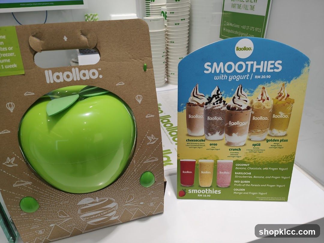Ilaollao promotional display
