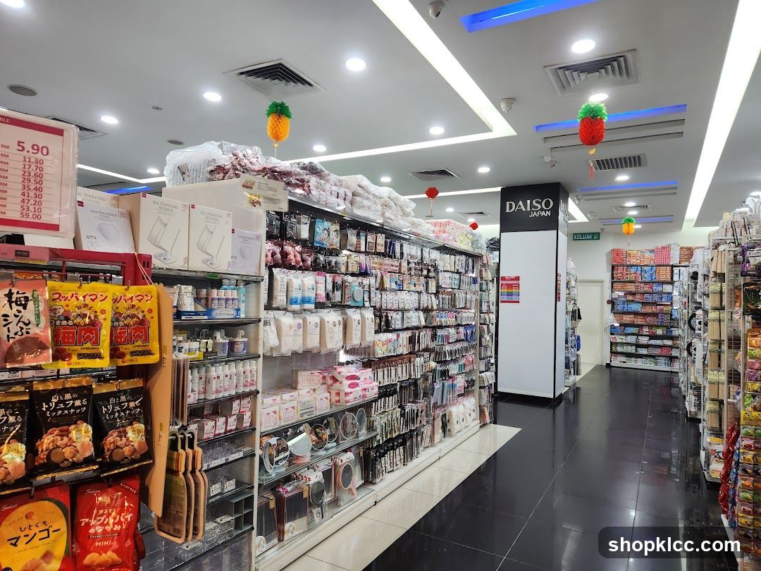 Daiso Japan Store Interior