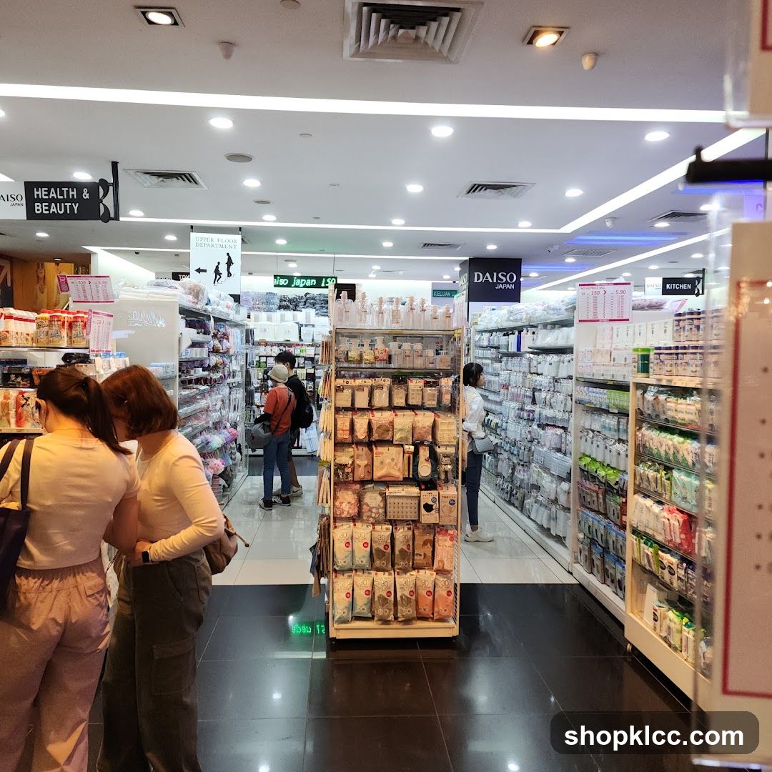 Daiso Store Interior