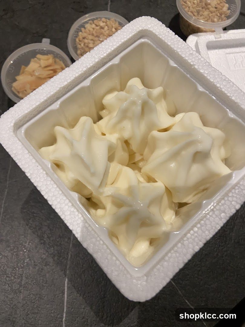 Dessert with Toppings