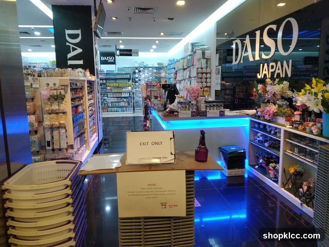 Daiso Japan Store Interior
