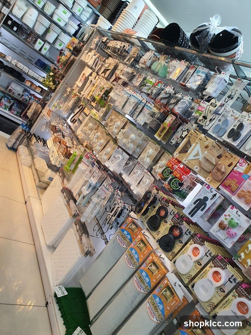 Store Aisles with Household Goods