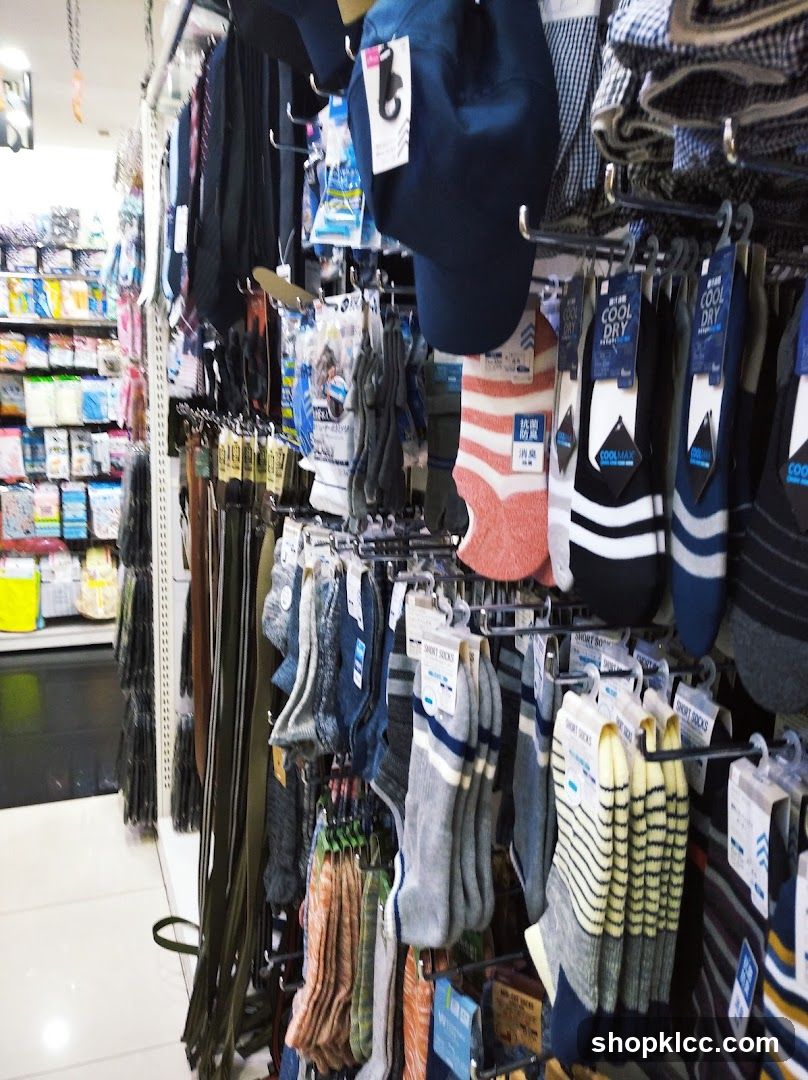 Socks and Hats Display