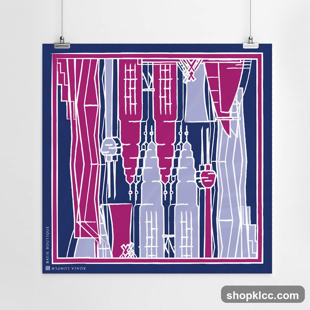 Kuala Lumpur Skyline Art