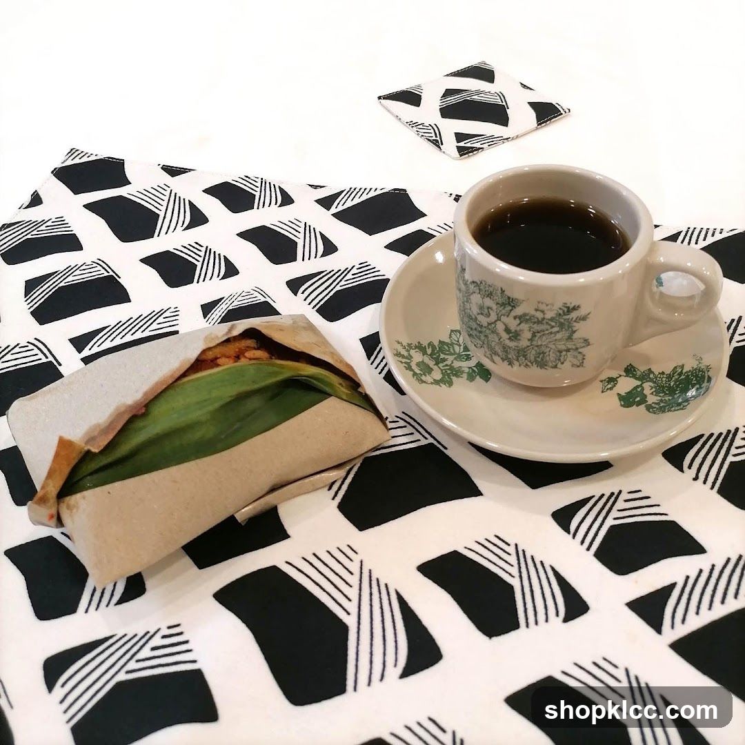 Nasi Lemak and Coffee