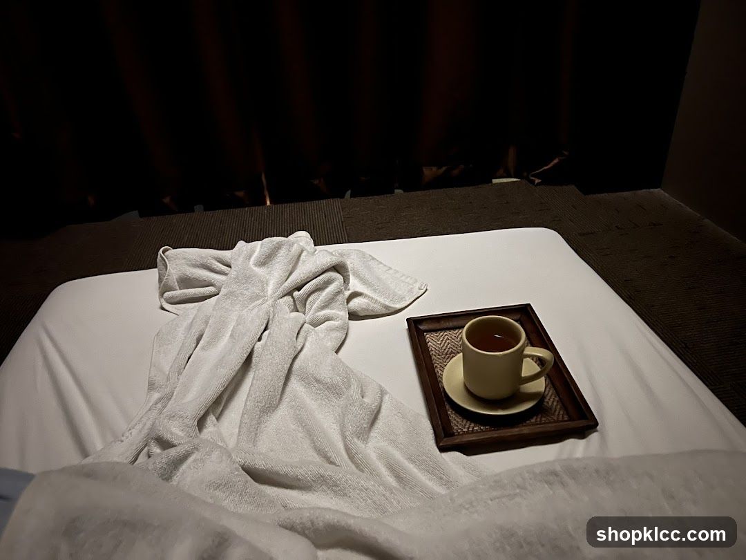 Spa Room Setup