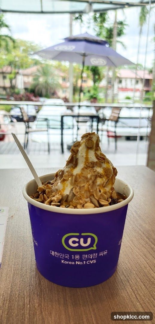 Soft Serve Ice Cream with Toppings