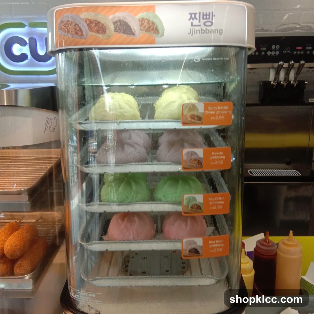 Jjinbbang Steamer Display
