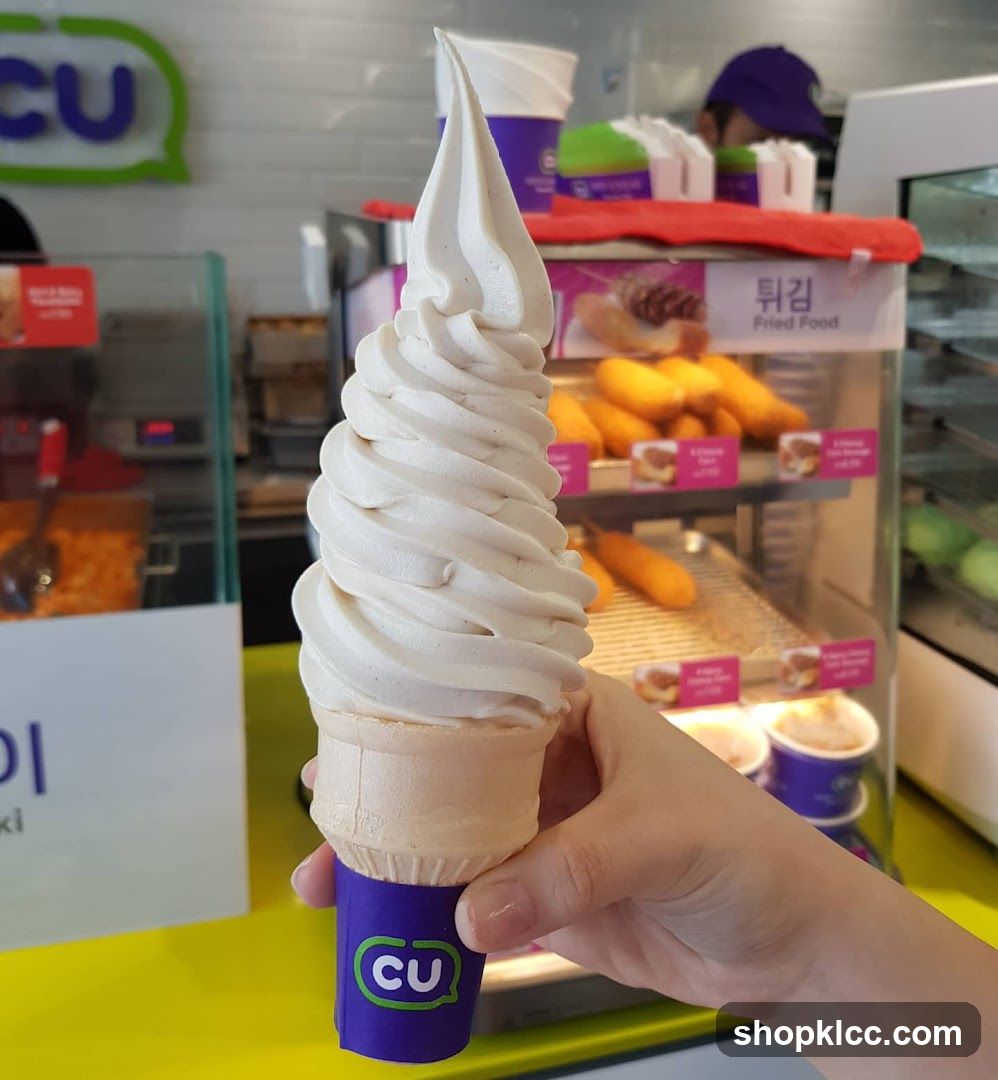 Soft Serve Ice Cream Cone