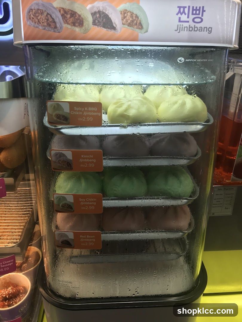 Steamed Buns Display