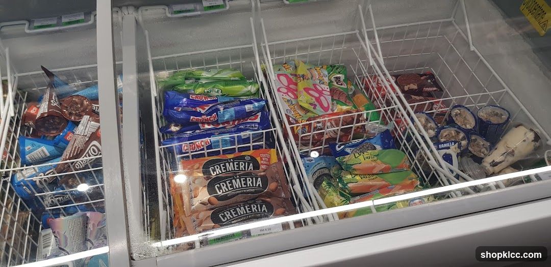 Frozen Desserts Display