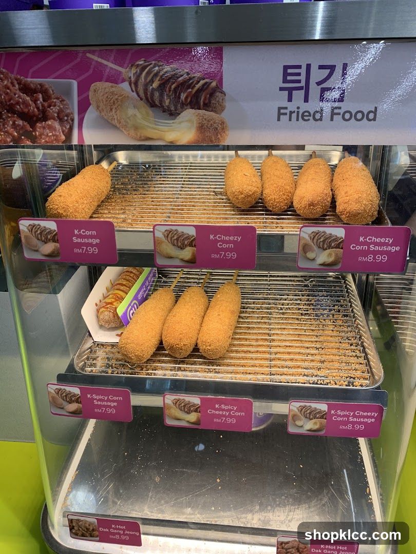 Fried Food Display