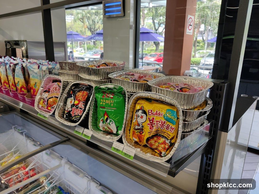 Instant Ramen Display