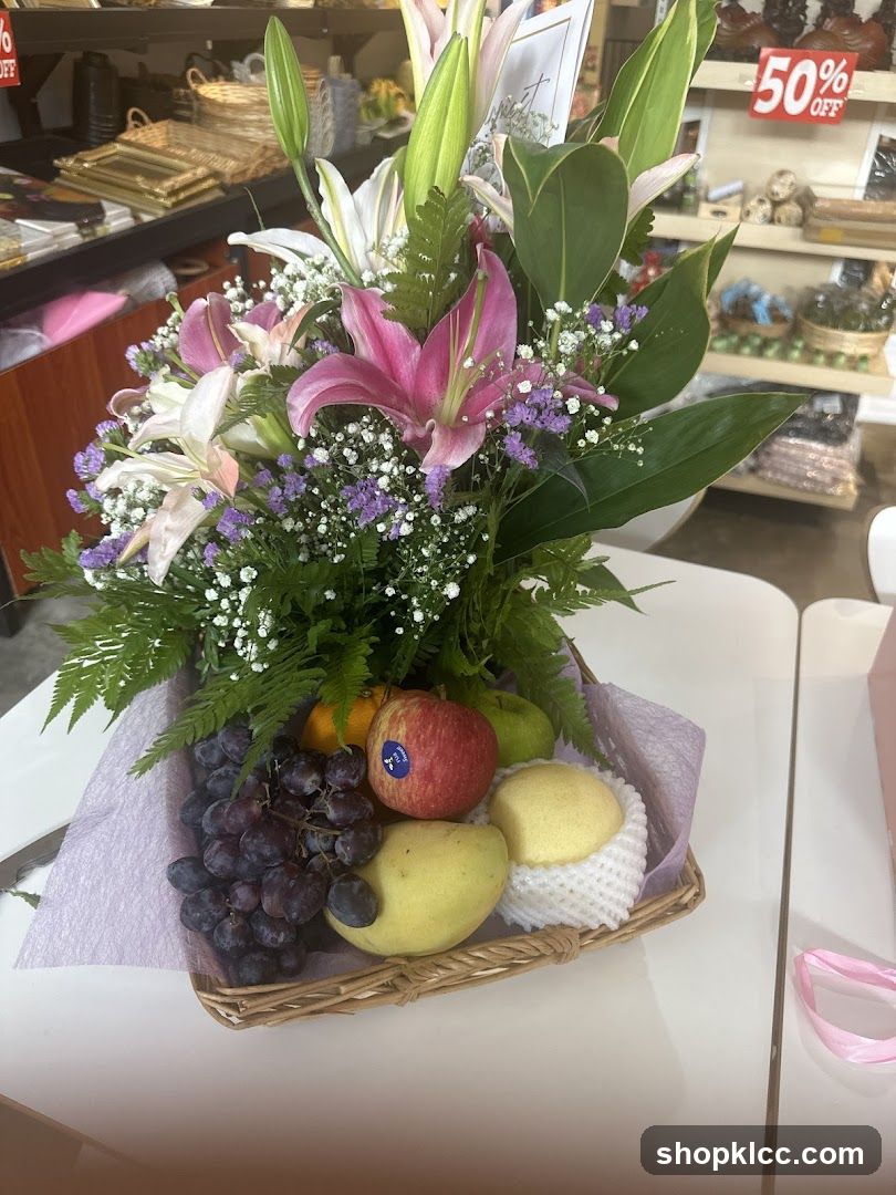 Fruit and Flower Basket