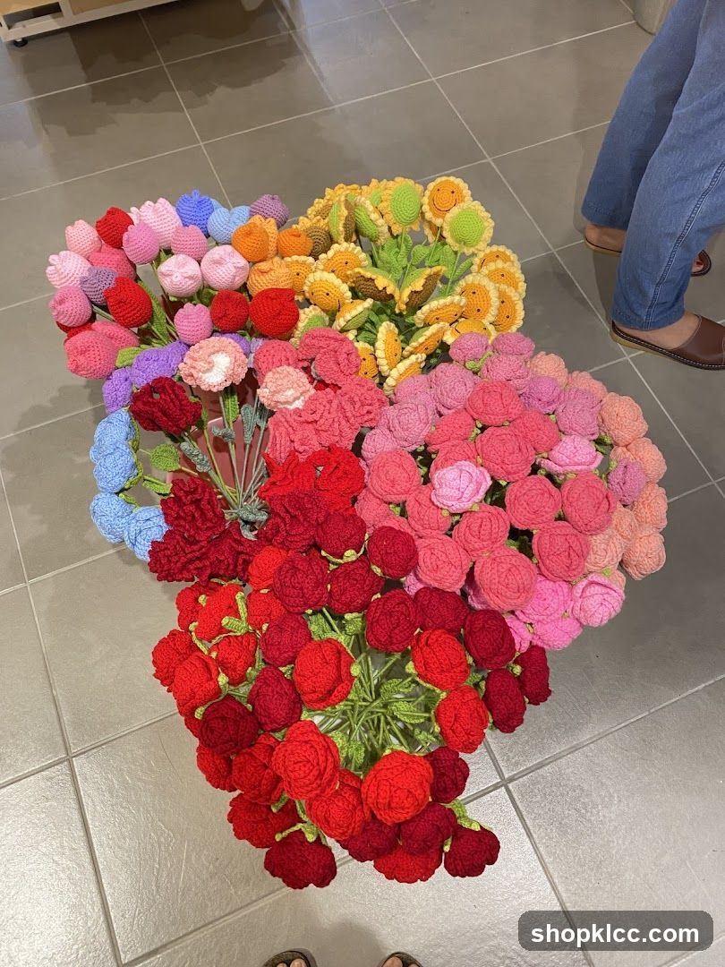 Crocheted Flowers