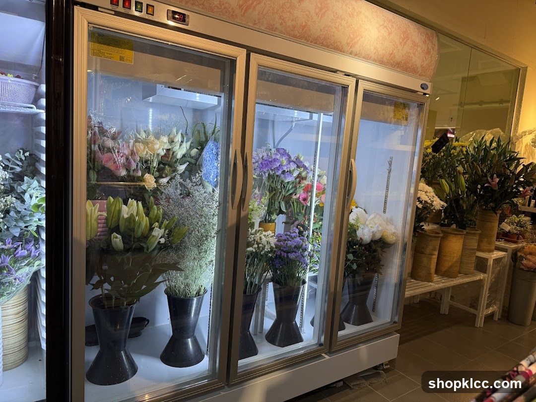 Flower Display Refrigerator