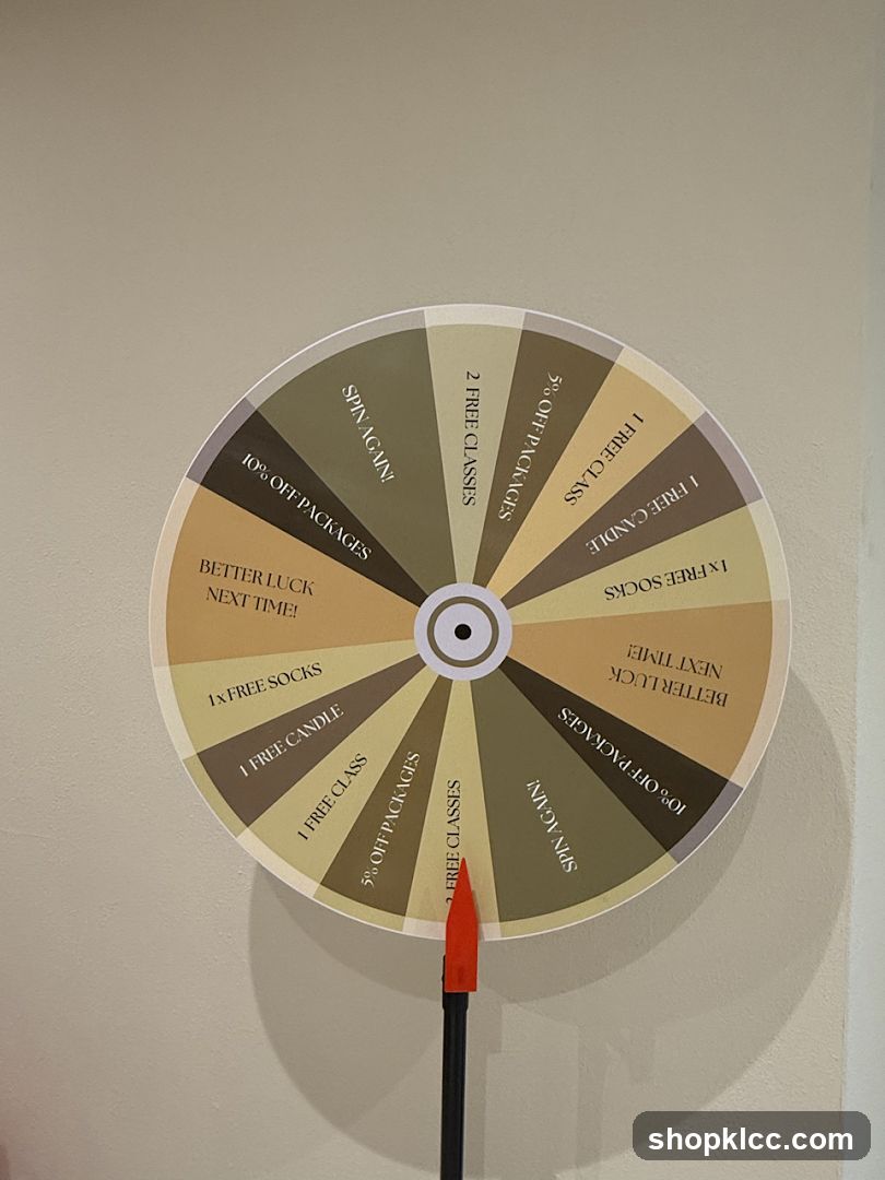 Spin the Wheel Prize Wheel