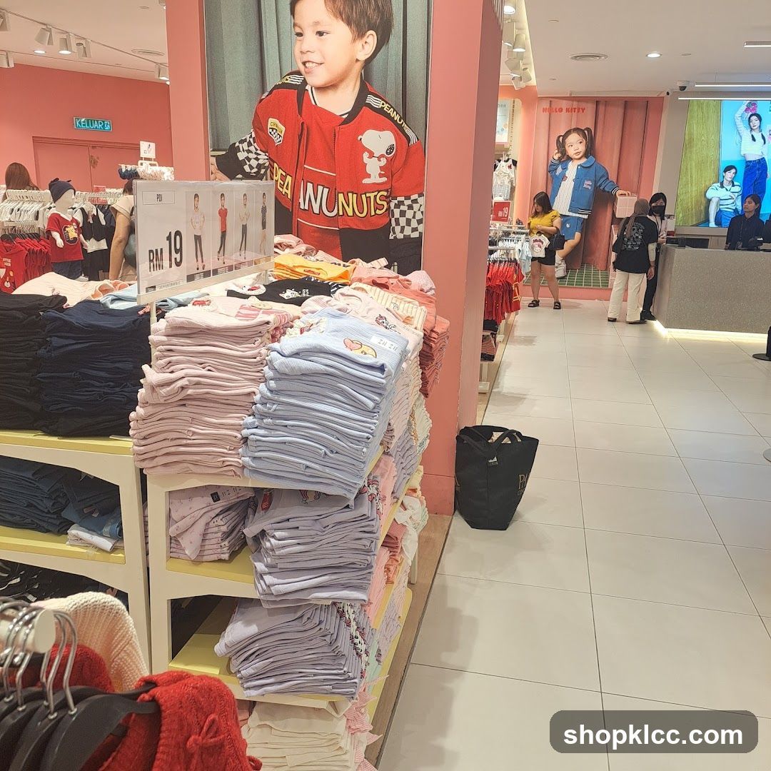 Children's Clothing Store Display