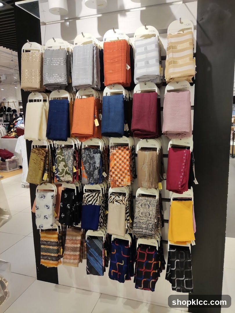 Scarves Display